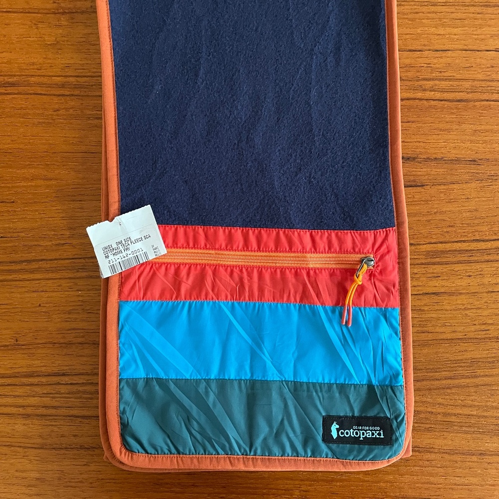 NWT COTAPAXI Teca Fleece Scarf